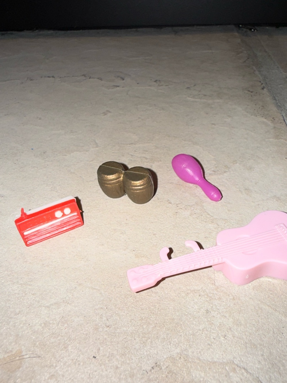 Barbie musical instruments